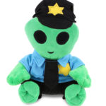 Alien With Police Dress Up Set – 6″ Plush