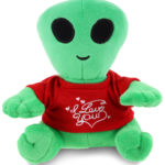Alien With Valentine Shirt – 6″ Plush