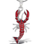 Lobster – Sparkling Necklace