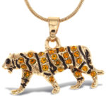 Tiger – Gold Sparkling Necklace