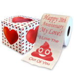 Happy 20th Anniversary Toilet Paper Funny Gift