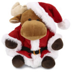 Moose – Santa 6″ Plush