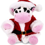 Cow – Santa 6″ Plush