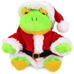 Frog – Santa 6″ Plush