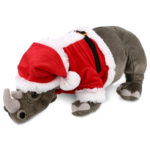 16″ Rhino – Santa Wild Collection Plush