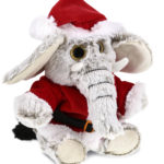 Sitting Elephant – Santa Super-Soft Plush