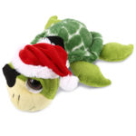 Green Pirate Sea Turtle – Santa Super-Soft Plush