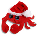 Red Crab – Santa Big Eye 6″ Plush