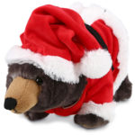 Standing Wild Black Bear – Santa Super Soft Plush