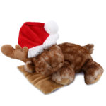 Sleeping Moose With Pillow – Santa Super Soft Plush