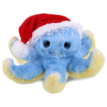 Blue Octopus – Santa Super Soft Plush