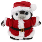 Grey Penguin 9 Inch – Santa Super Soft Plush