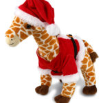 Wild Large Giraffe – Santa Super Soft Plush