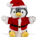 Penguin – Santa Super Soft Plush Hand Puppet
