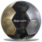 Mix Silver, Black, & Gold Modern Pattern – Size 3 – Soccer Ball