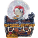 Treasure Box Snowglobe (65Mm) – Pirate Island