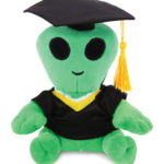 Alien With Graduation Dress Up Set – 6″ Plush