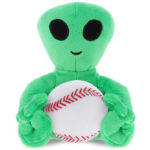 Alien With Baseball Plush – 6″ Plush