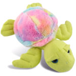 Rainbow Green Sea Turtle 10″ – Super-Soft Plush