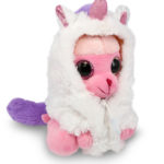 Small Pink Poodle Dog – Unicorn Sparkle Eyes Plush