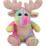 Rainbow Moose 9″ – Super-Soft Plush