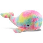 Rainbow Whale Xl 15″ – Super-Soft Plush