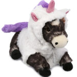 Lying Black Horse – Unicorn Super Soft Plush