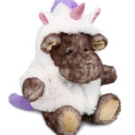 Brownish Sitting Moose – Unicorn Super Soft Plush