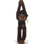 Long Arm Hanging Black Capuchin Monkey – Super Soft Plush