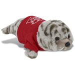 Seal 12″ With I Love You Shirt  – Super-Soft Plush