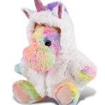 Rainbow Moose 9″ With Unicorn Dress Up Set  – Super-Soft Plush