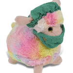 Rainbow Sheep 7″ With Doctor Dress Up Set  – Super-Soft Plush