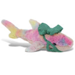 Rainbow Shark Small 14″ With Doctor Dress Up Set  – Super-Soft Plush