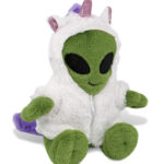 Alien 11″ With Unicorn Dress Up Set  – Super-Soft Plush
