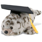 Seal 12″ With Graduation Dress Up Set  – Super-Soft Plush