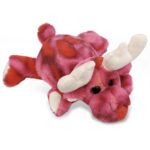 Pink Tie-Dye Laying Moose 9.5″ – Super-Soft Plush