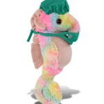 Rainbow Seahorse 15″ With Doctor Dress Up Set  – Super-Soft Plush