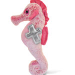 Pink Seahorse Plush With Cross Plush – Super-Soft Plush