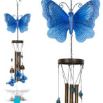 Blue Garden Butterfly – Wind Chime