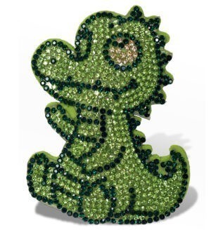 Alligator - Sparkling Rhinestones Magnets