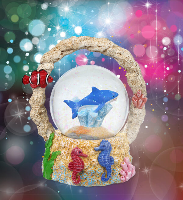 Shark 65Mm - Coral Snowglobe - Image 5