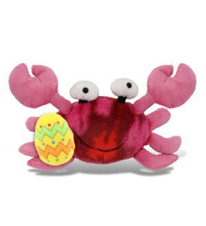 Pink Tie-Dye Crab 12" With Easter Egg Plush - Super-Soft Plush